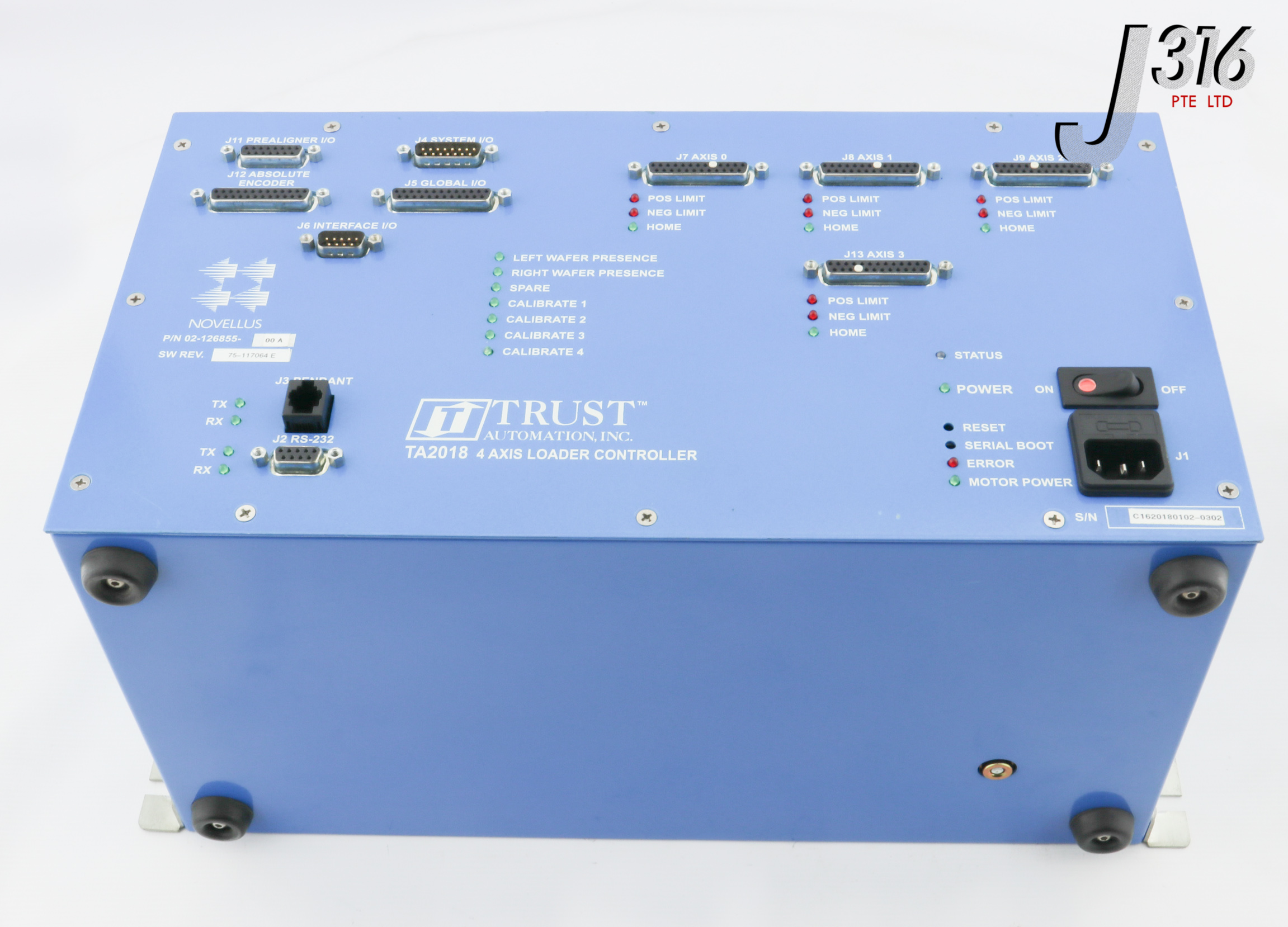 専用　PLC 26997 NOVELLUS 4 AXIS LOADER CONTROLLER, TA2018 02-126855-00 | eBay
